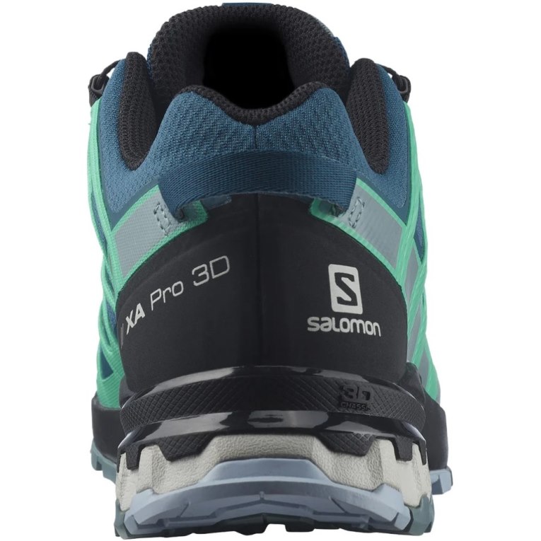 Blue / Turquoise Salomon Xa Pro 3d V8 GTX Women's Trail Running Shoes | PH 45913R